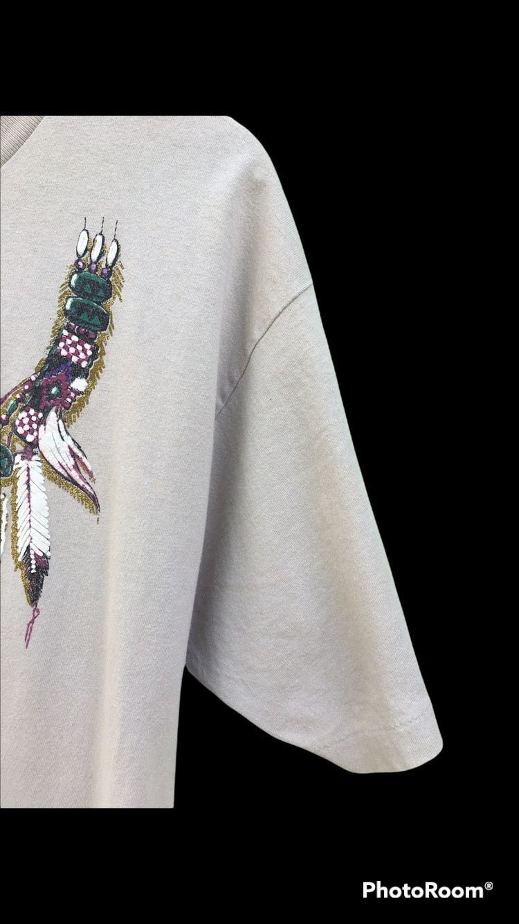 Vintage - Vintage Diamond Dust American Native T-Shirt - 6
