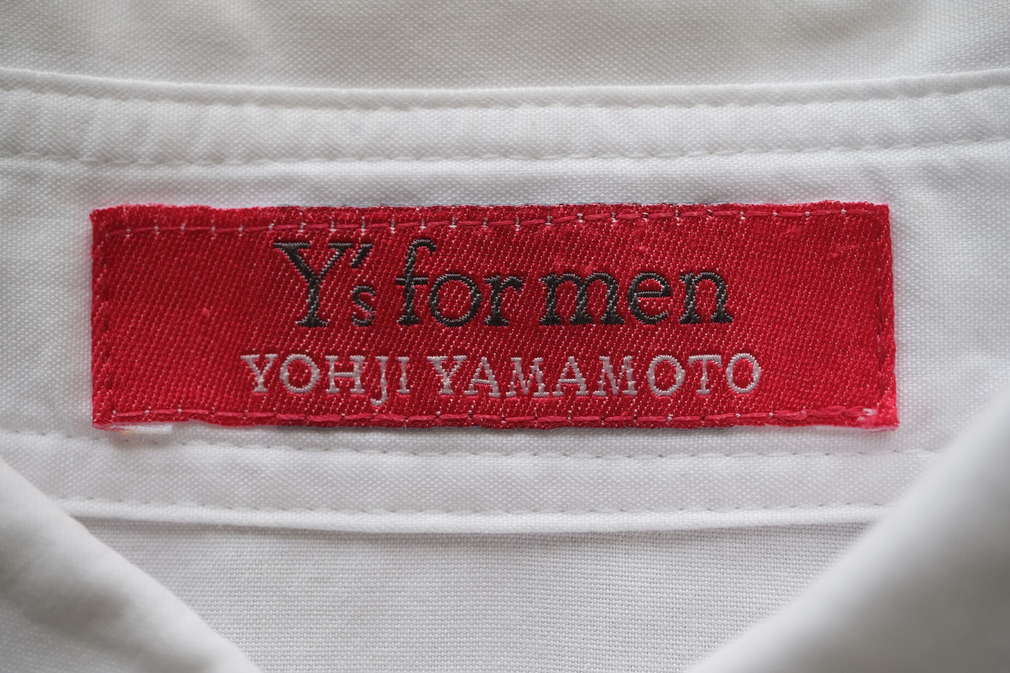 🎐 YFM [2000s] Utility Shirt with Drop Hem, White - 8