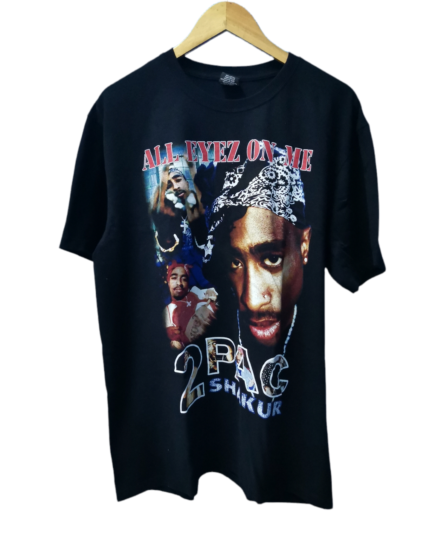 Rare - 2pac Tupac Shakur Bootleg Tee All Eyez On Me Rap Eminem