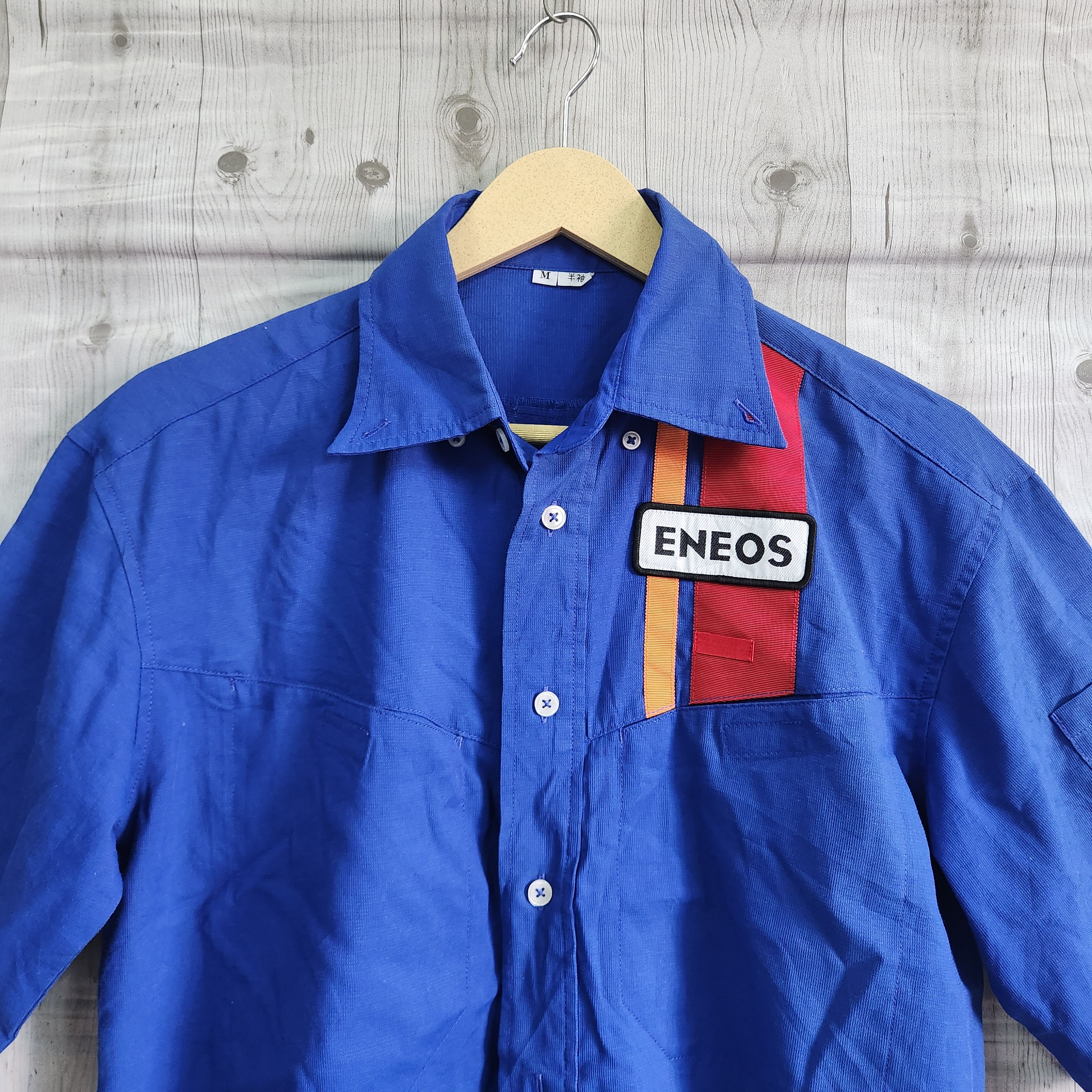 Vintage Japan ENEOS Workers Outlet Shirts - 4
