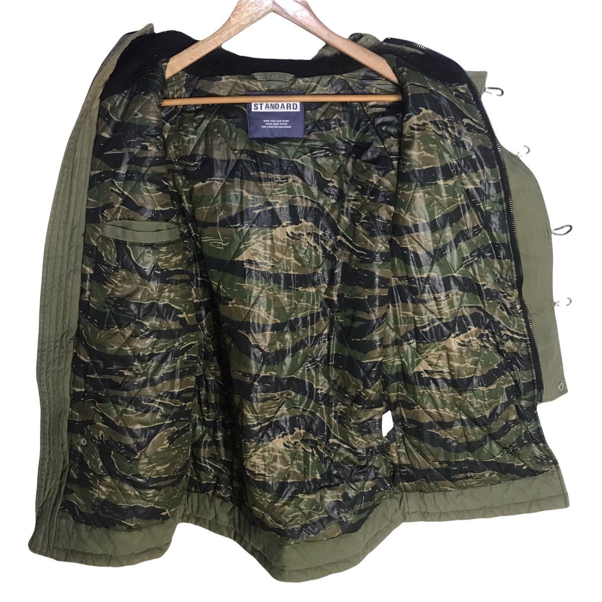 Standard japan tiger camouflage parka jacket - 1