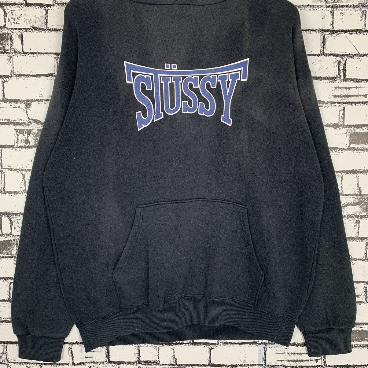 Vintage Stussy Hoodie Sweatshirt - 3