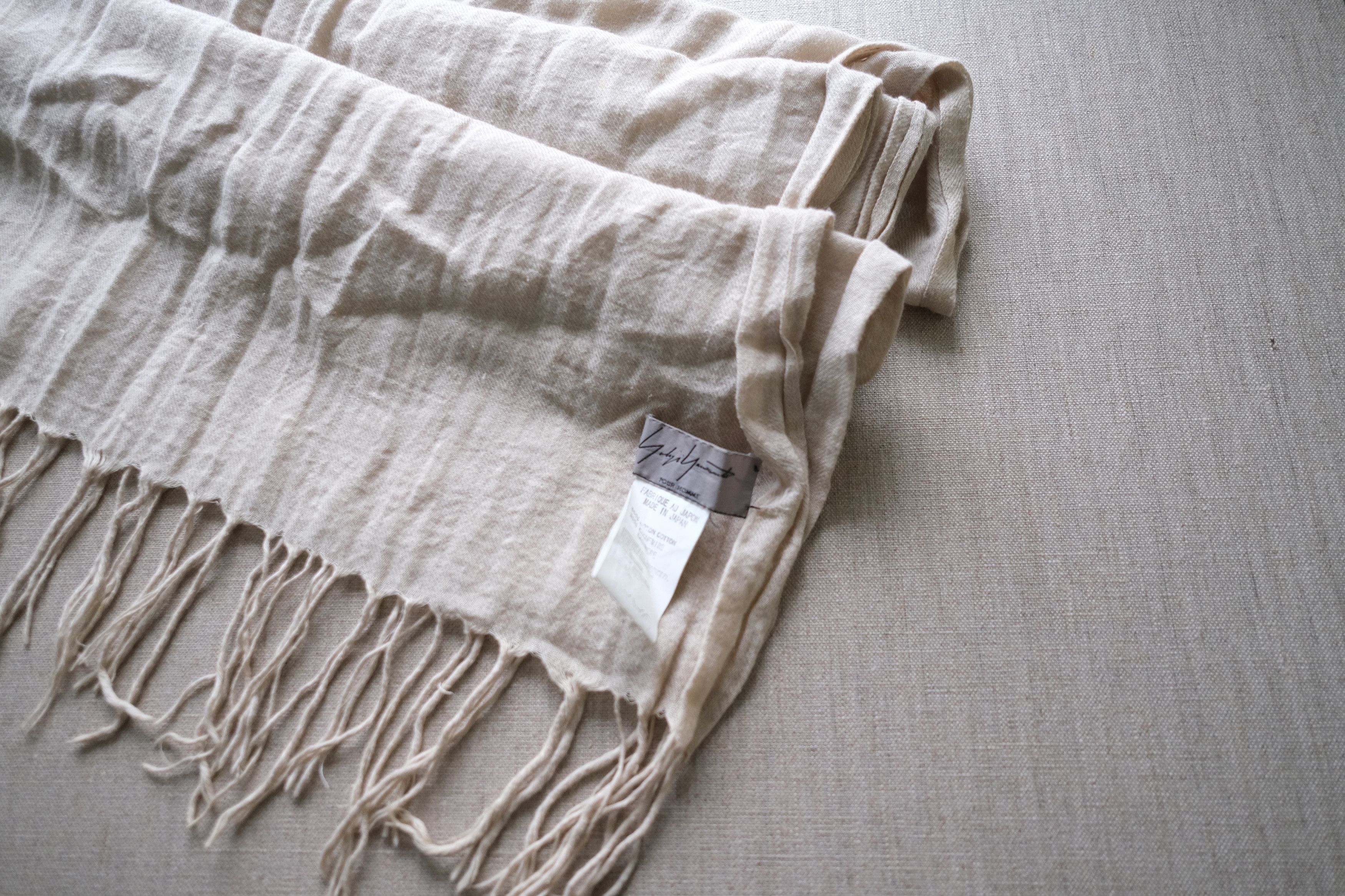 🎐 YYPH [SS95-SS00] Cotton-Cashmere Scarf - 2