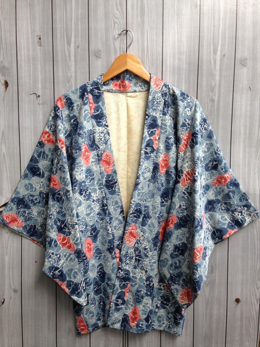 Japanese Classic Script - Japanese Kimono Abstract Pattern Classic Floral - 1