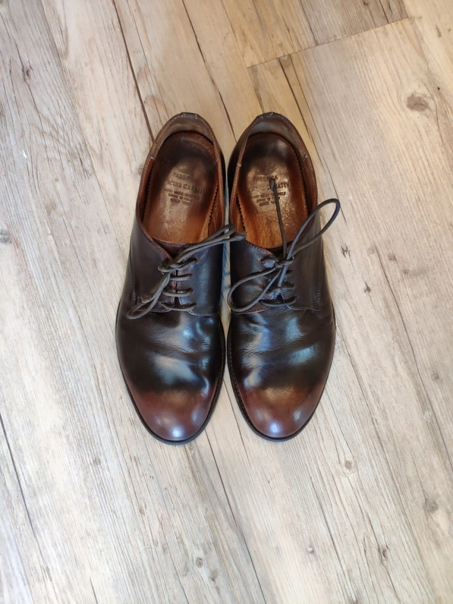 Officine Creative - Two tone oxford shoes.Like Berluti or Dior oxfords - 5