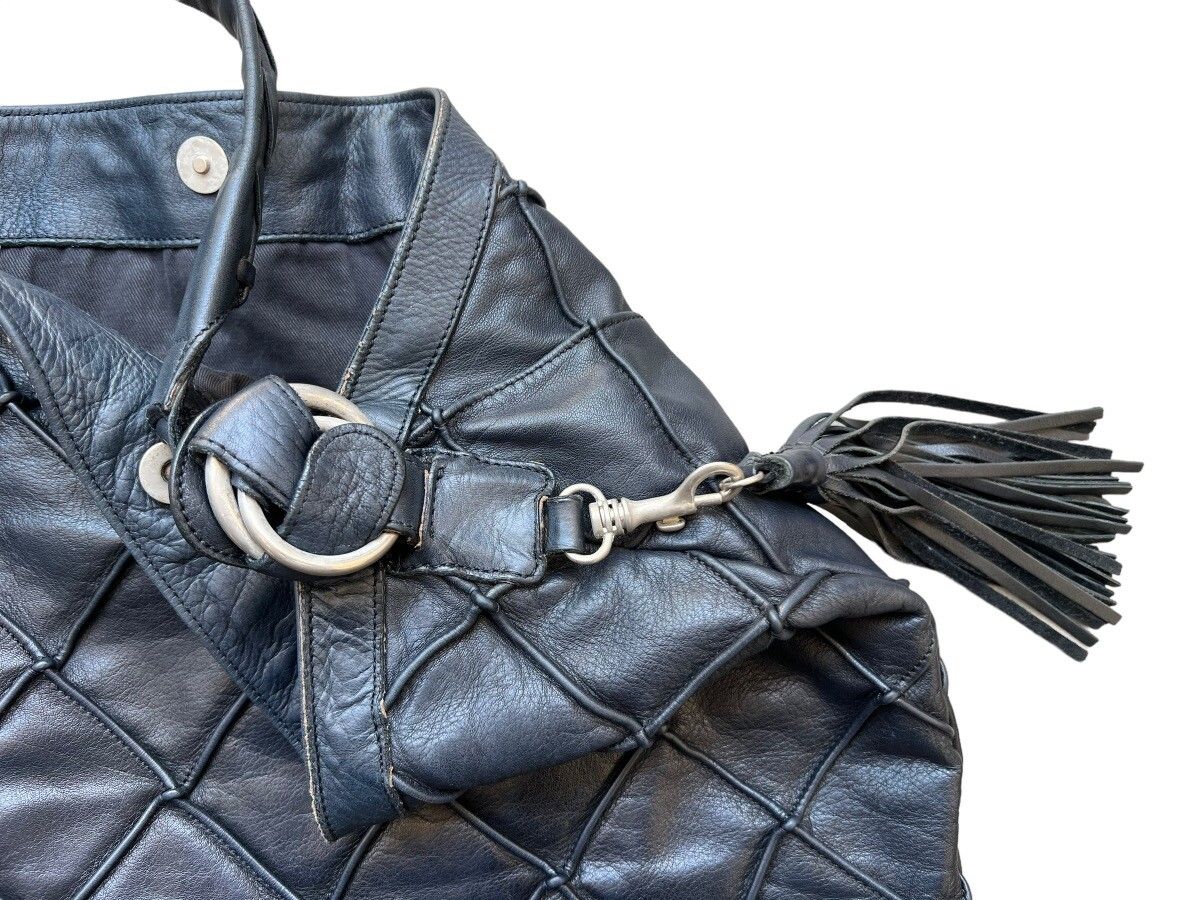 Japanese Brand - Pick🔥Marco Masi Milano Punk Gothic Bondage Leather Bag - 5
