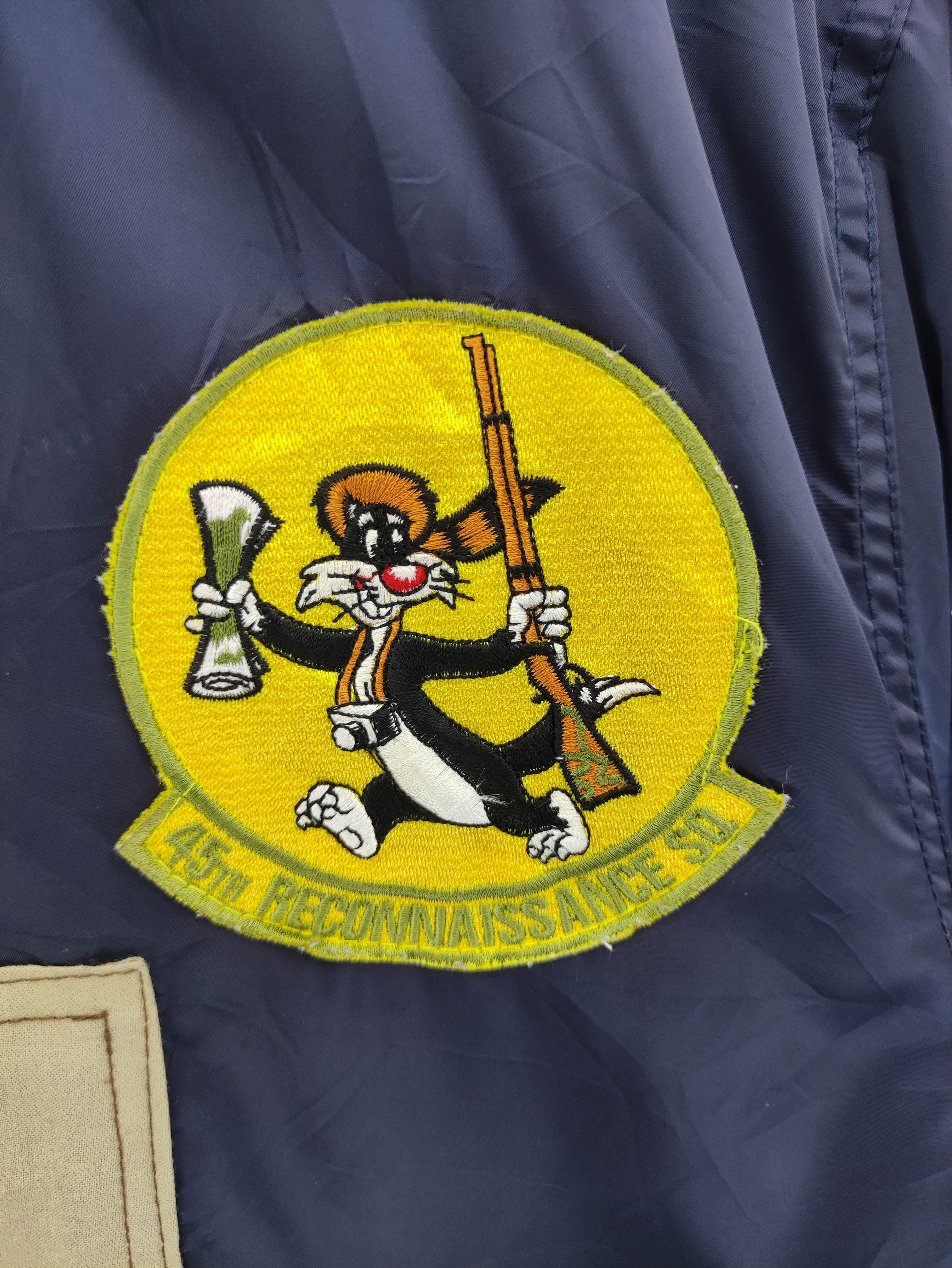 Vintage Aspesi Bomber Jacket Embroidery Big Logo - 3