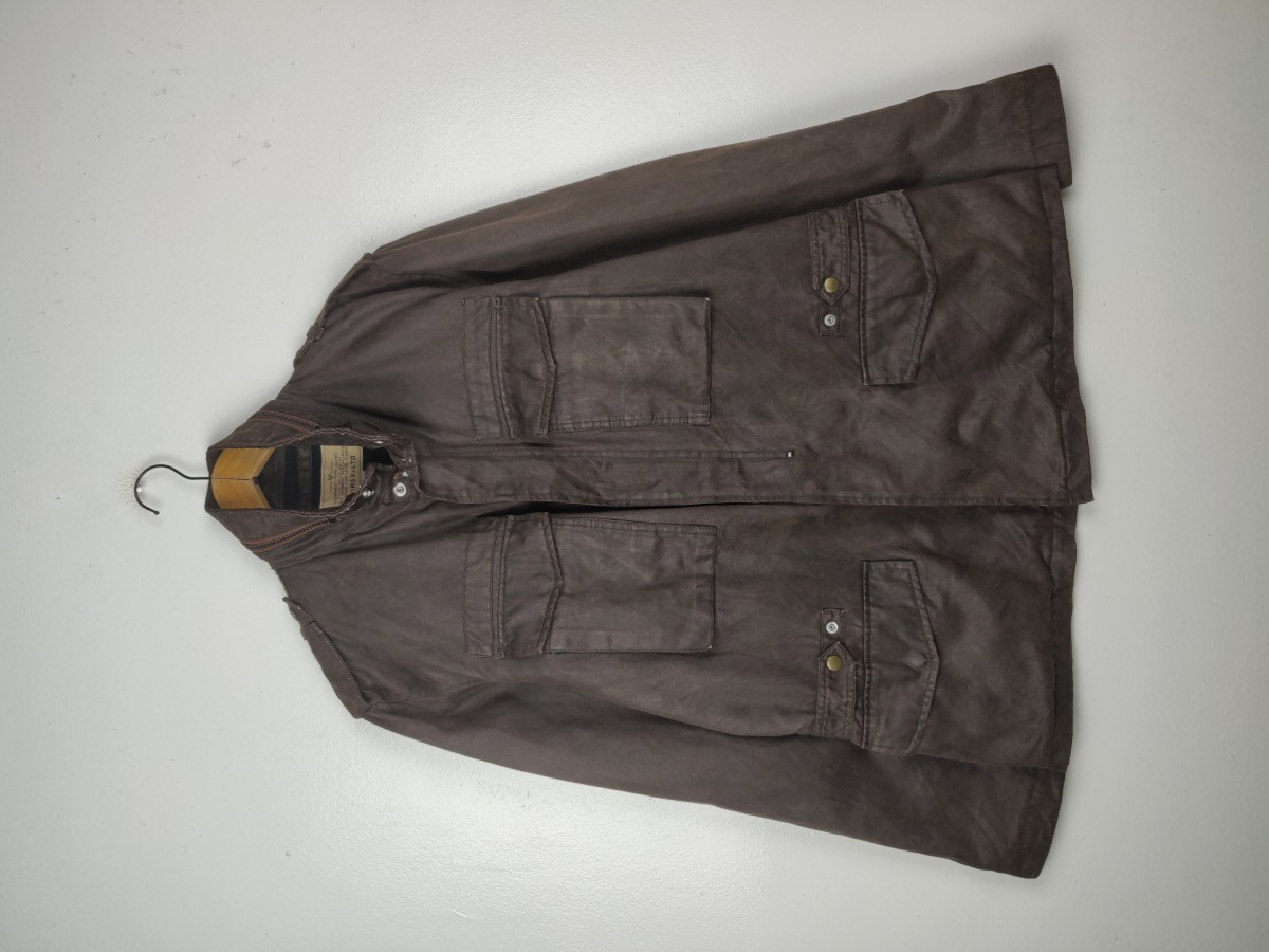Avirex - Wax Field Jacket Military Multipocket Gear - 2
