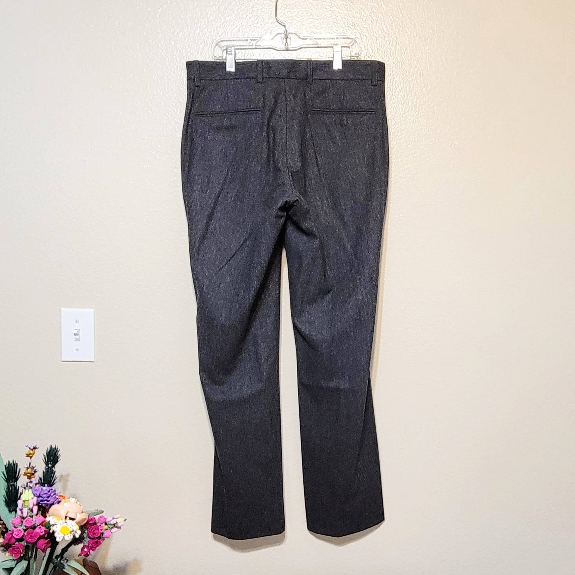 Grey Wool Pants - 2