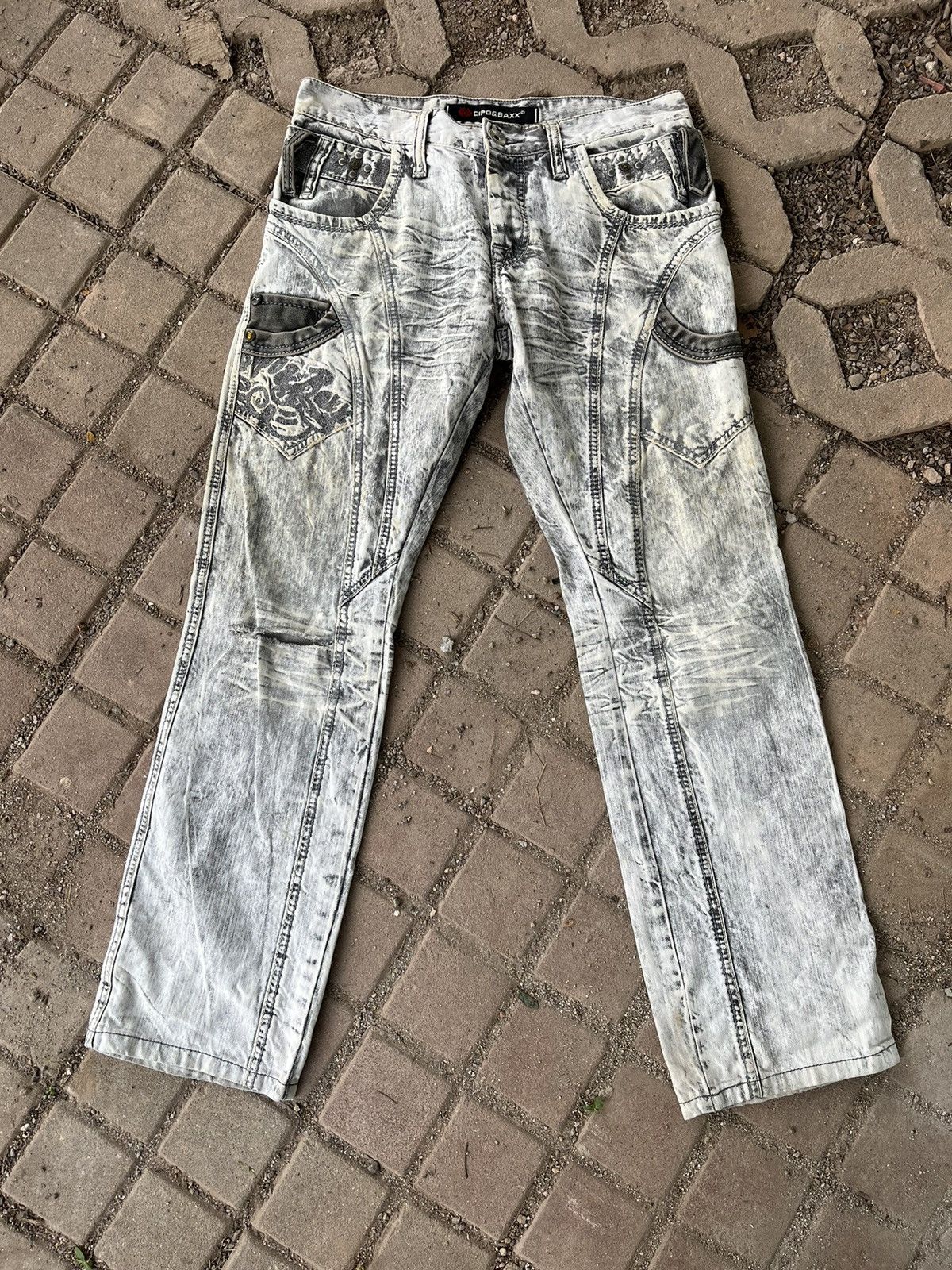 💥Vintage Distressed Cipo Baxx Denim - 1