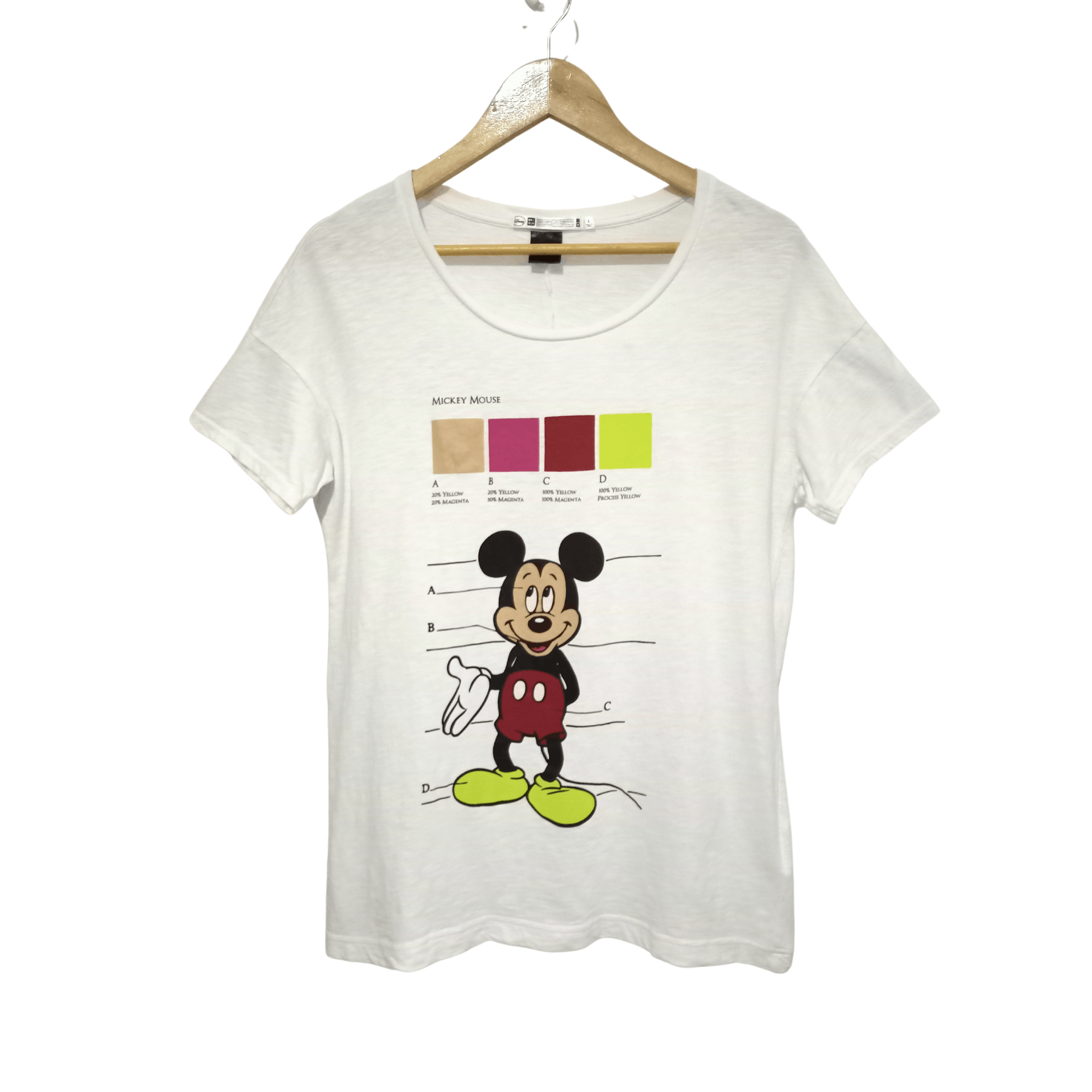 Undercover Uniqlo Mickey Mouse Womens T-shirt - 1