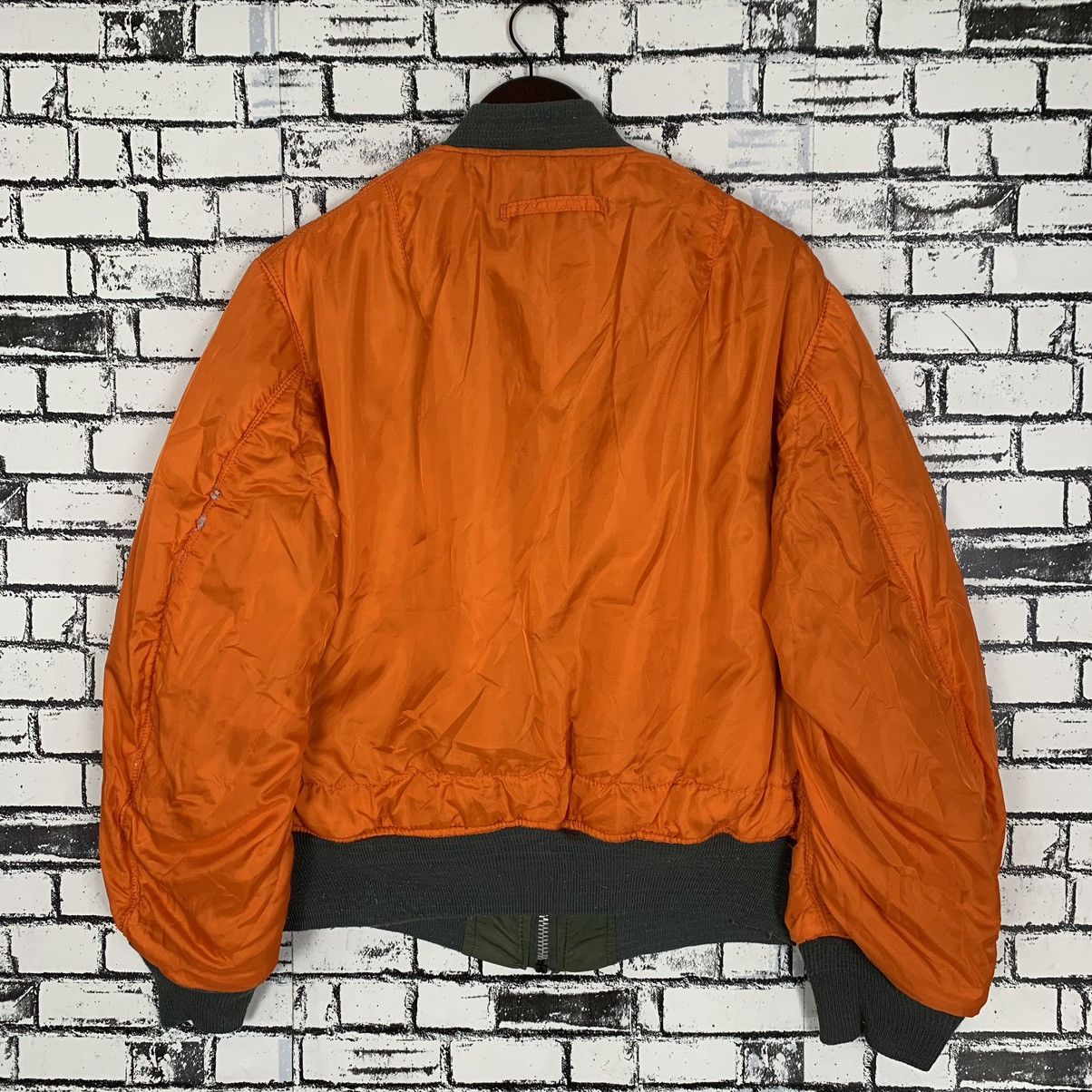 Alpha Industries American Military Bomber Flight Jacket - 15