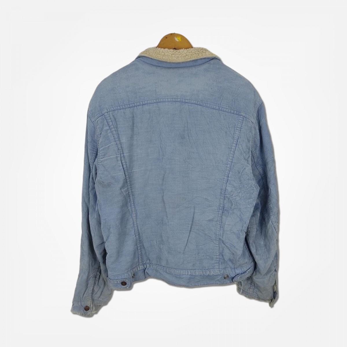 80s Corduroy Sherpa Lined Work Jacket Travis - 2