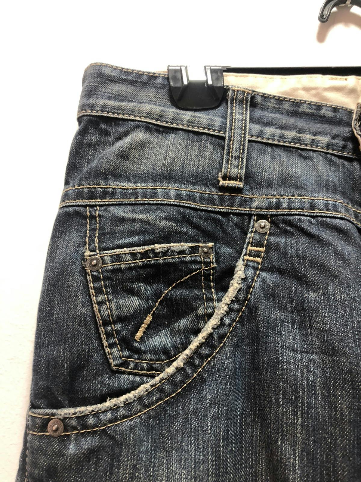 NEIL BARRETT Indigo Denim Pants Italy Button Jeans - 3