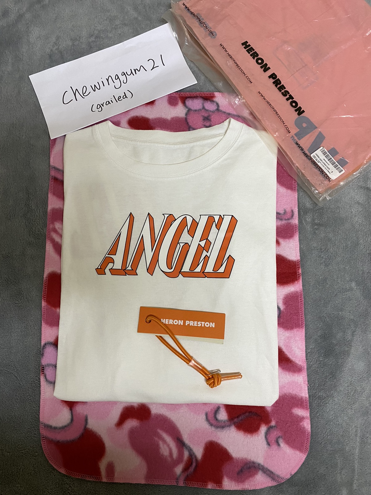 Heron Preston Oversize Angel T-shirt Tee - 1