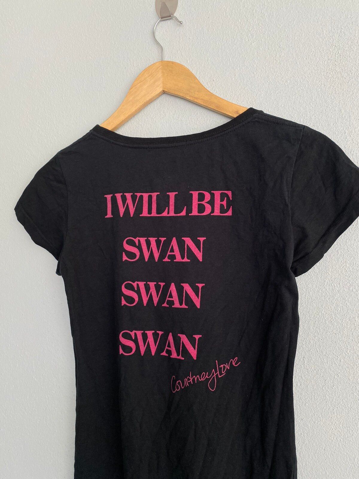 Hysteric Glamour x Courtney Love I Will Be Swan Swan tees - 5