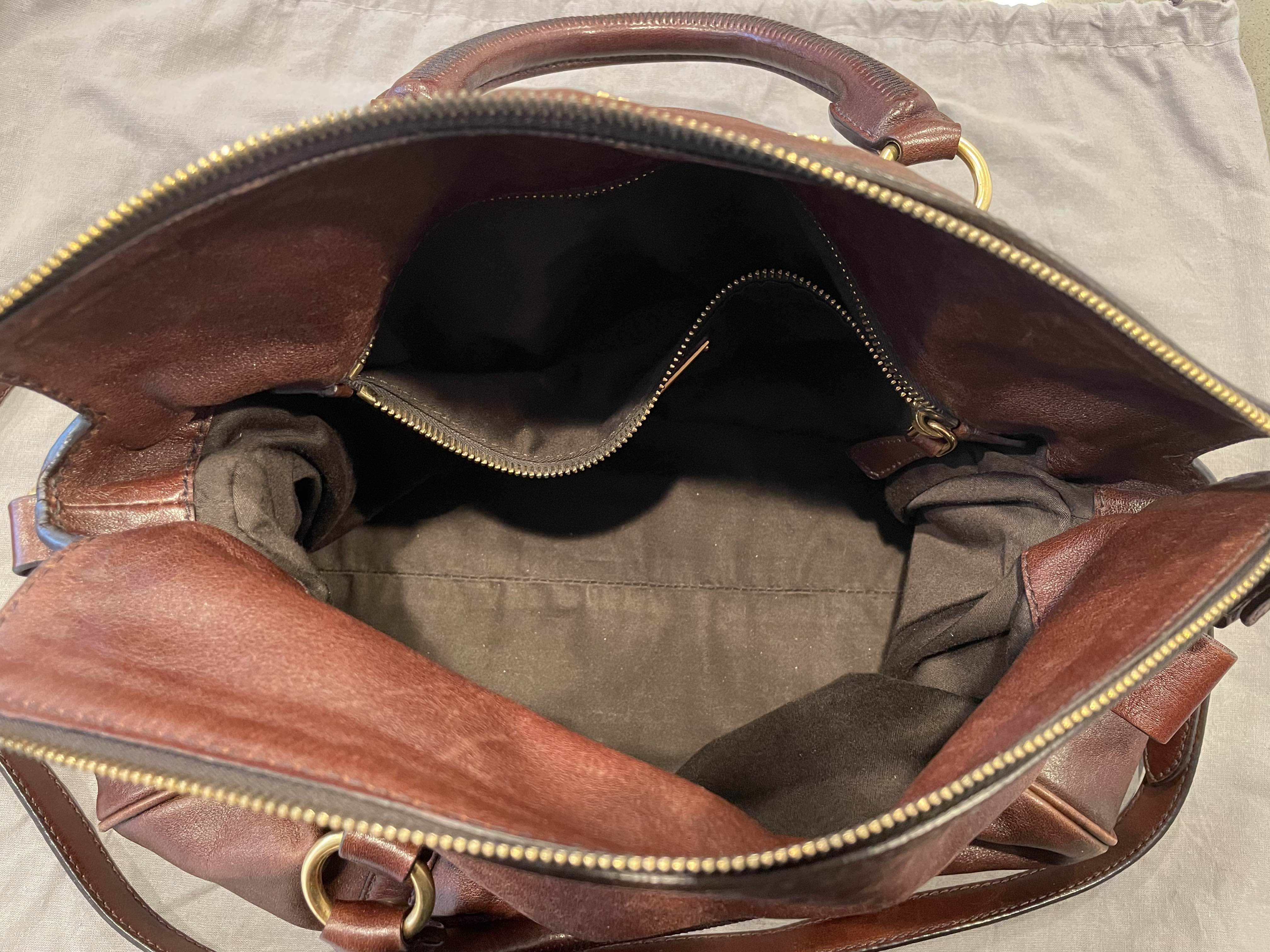 Miu Miu Vitello Lux Bow Top Handle Bag - 4