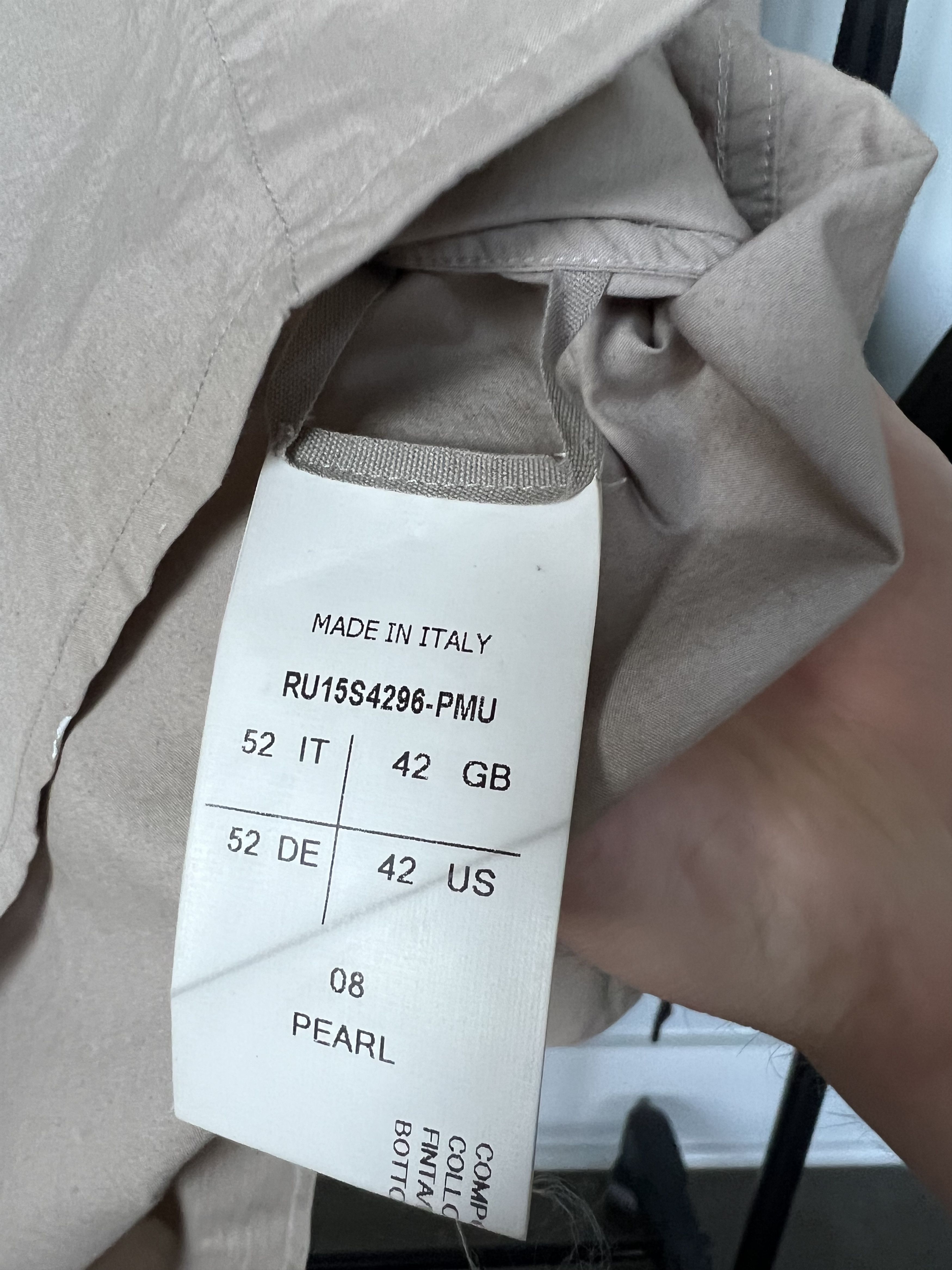 SS15 FAUN Shirt in Pearl - 10