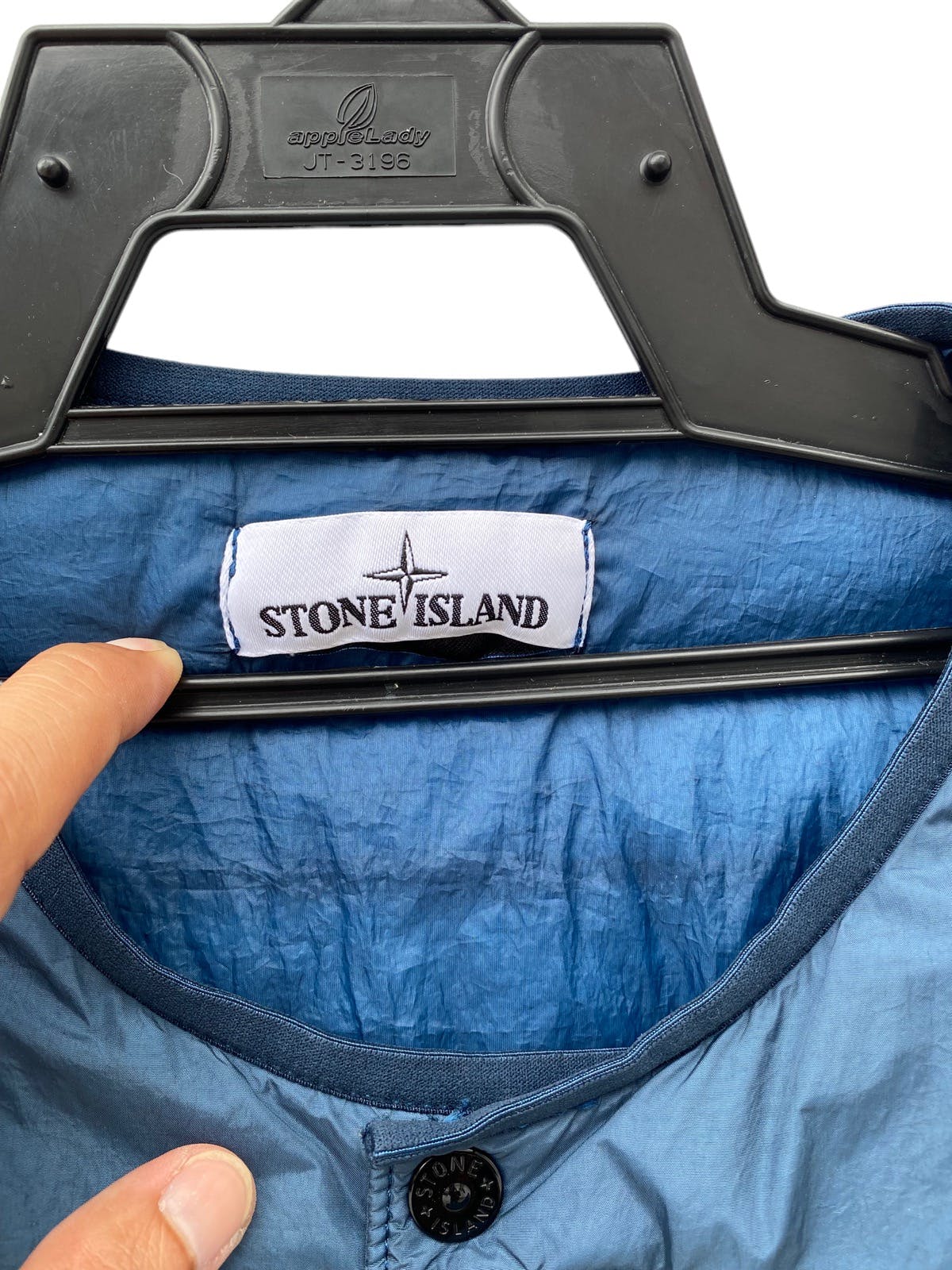 STONE ISLAND garment dyed crinkle reps ny blouson jacket - 10
