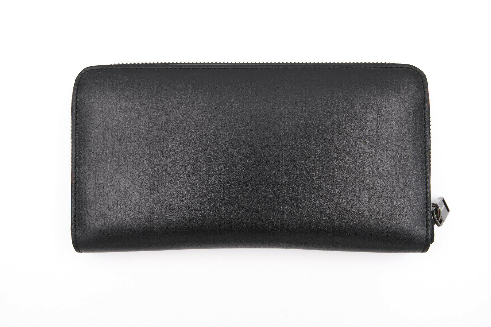 Dior Homme Black Leather Zip Wallet From 'SCUFF' Collection - 3