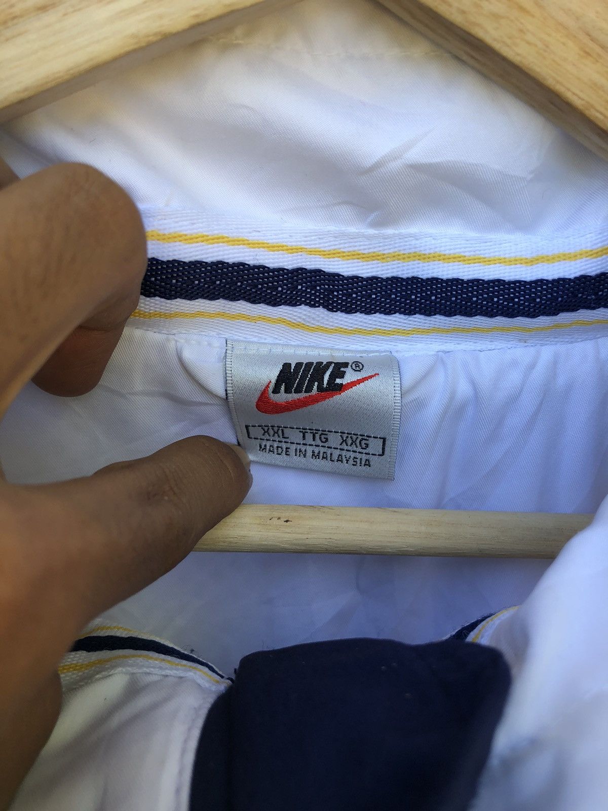 👉 Vintage 00s Nike Tennis Court Small Logo Jacket - 3