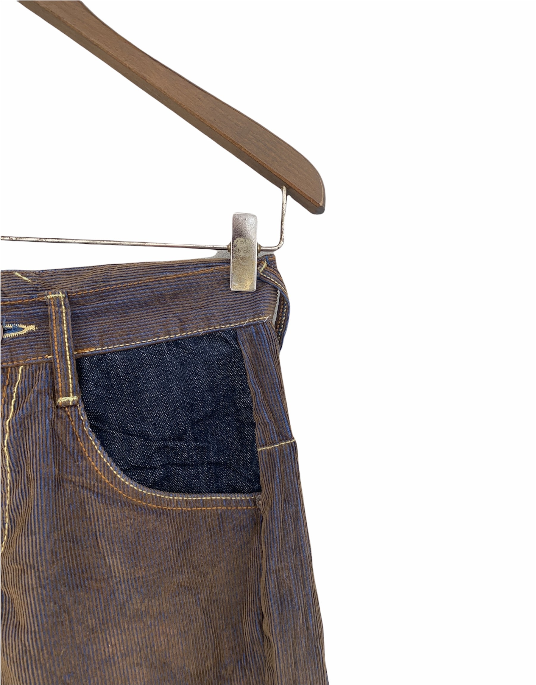 Evisu - Vintage Evisu Genes Curduroy Spellout Pant - 4