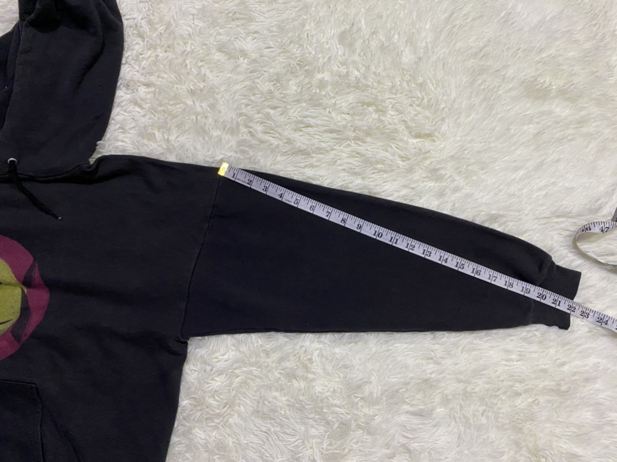 Hanes - Vintage 90's Iron On Screen Sweatshirt Hoodie - 12