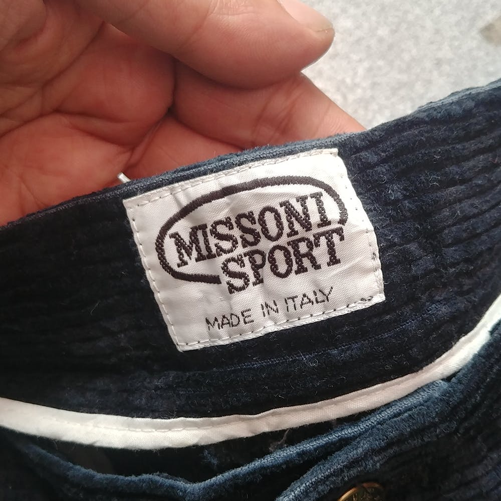 Vintage Missoni Corduroy Pants - 5