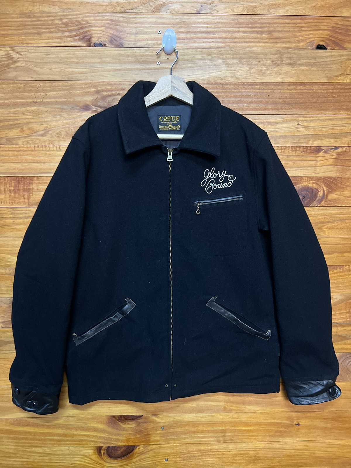 Vintage - ARCHIVE🔥 COOTIE PRODUCTIONS GARMENT WORKERS WOOL JACKET - 3