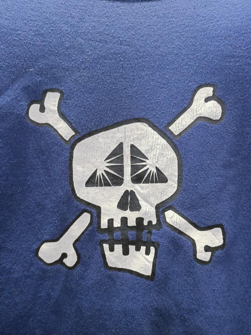 安心の通販 90-00s old stussy skull tee - トップス