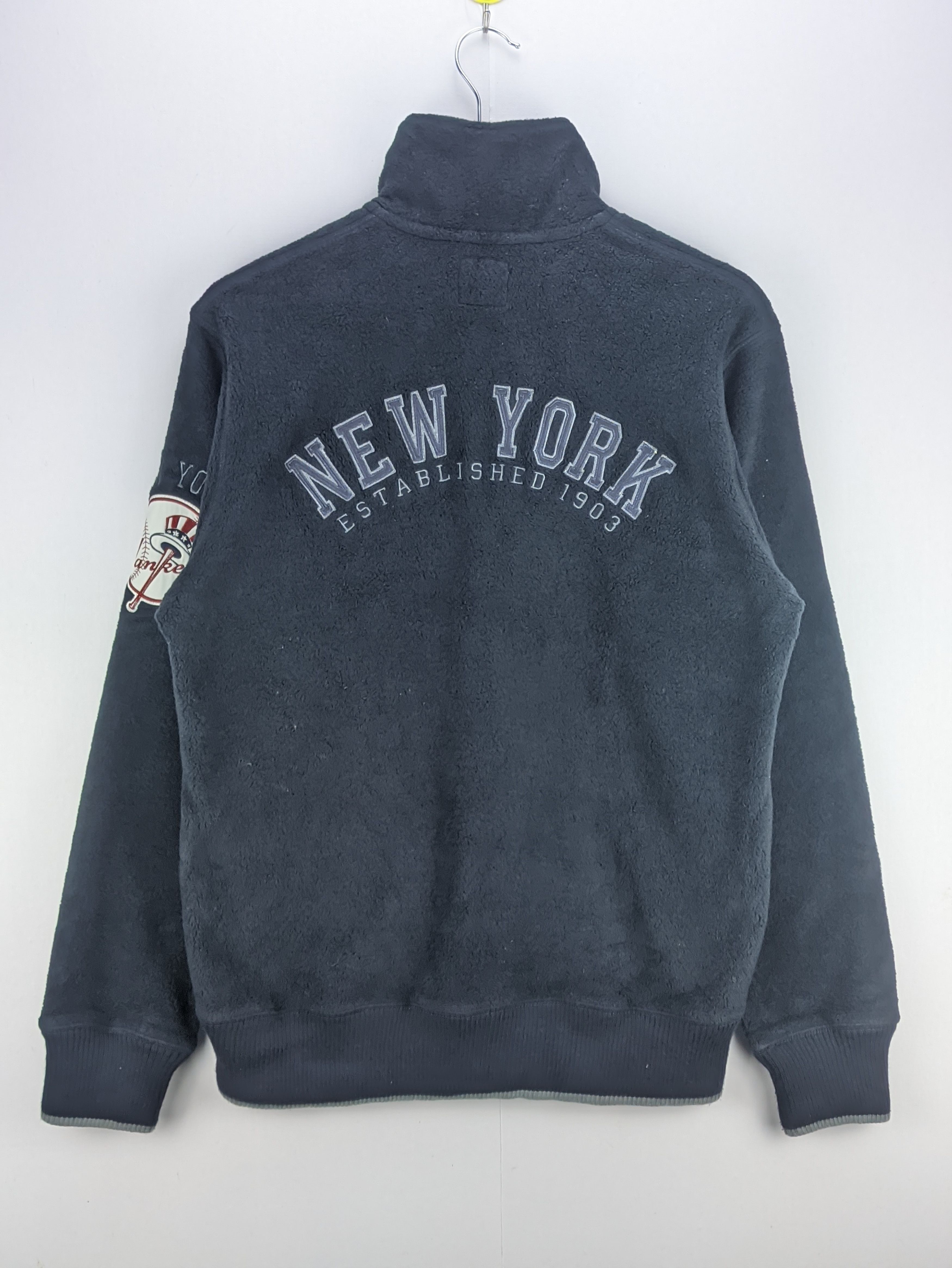 Steals🔥Fleece Sweater Quarter Zipper by Uniqlo NY Yankees - 9