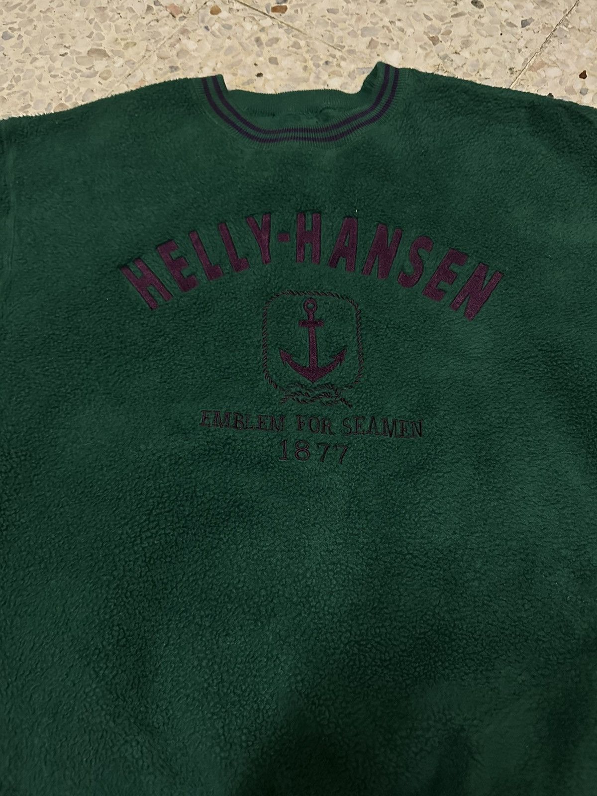 Vintage Helly Hansen Pullover Jumper Sweatshirt Embroidered - 3
