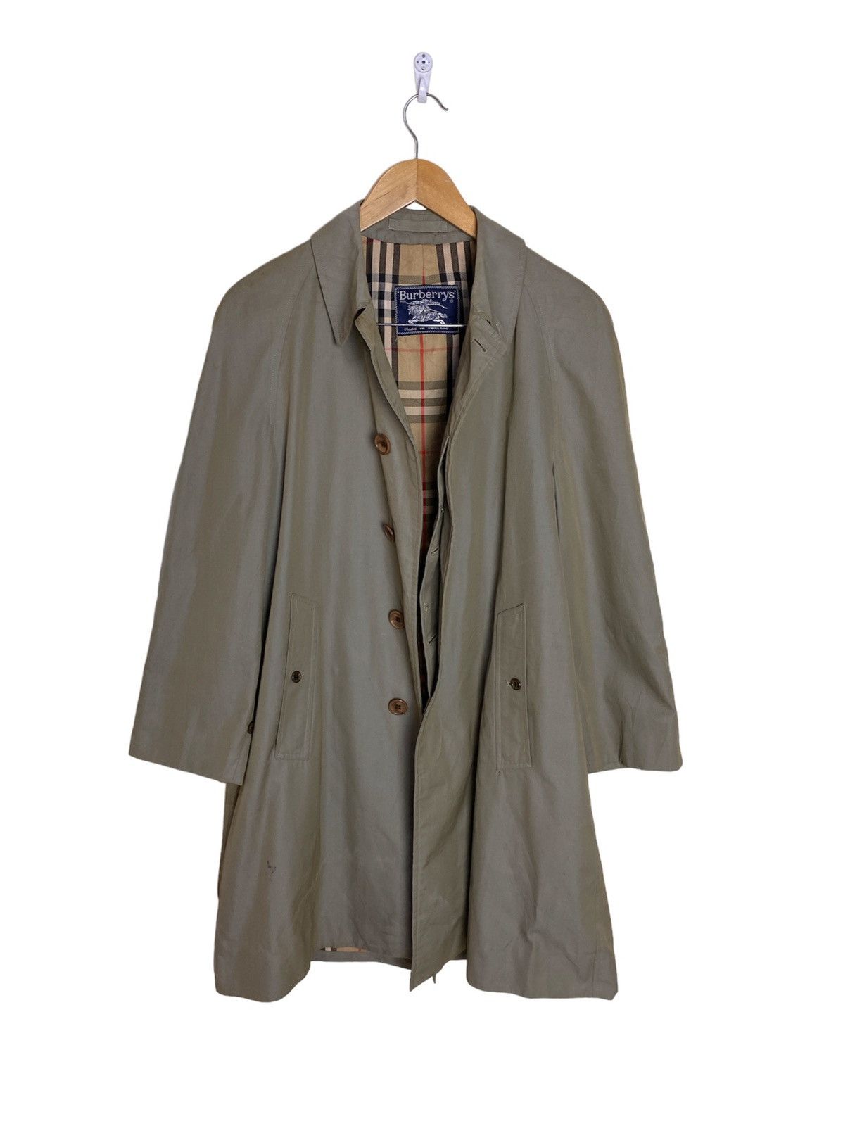 Burberry Prorsum - Vintage Burberry Trench Coat Jacket Made in England - 2