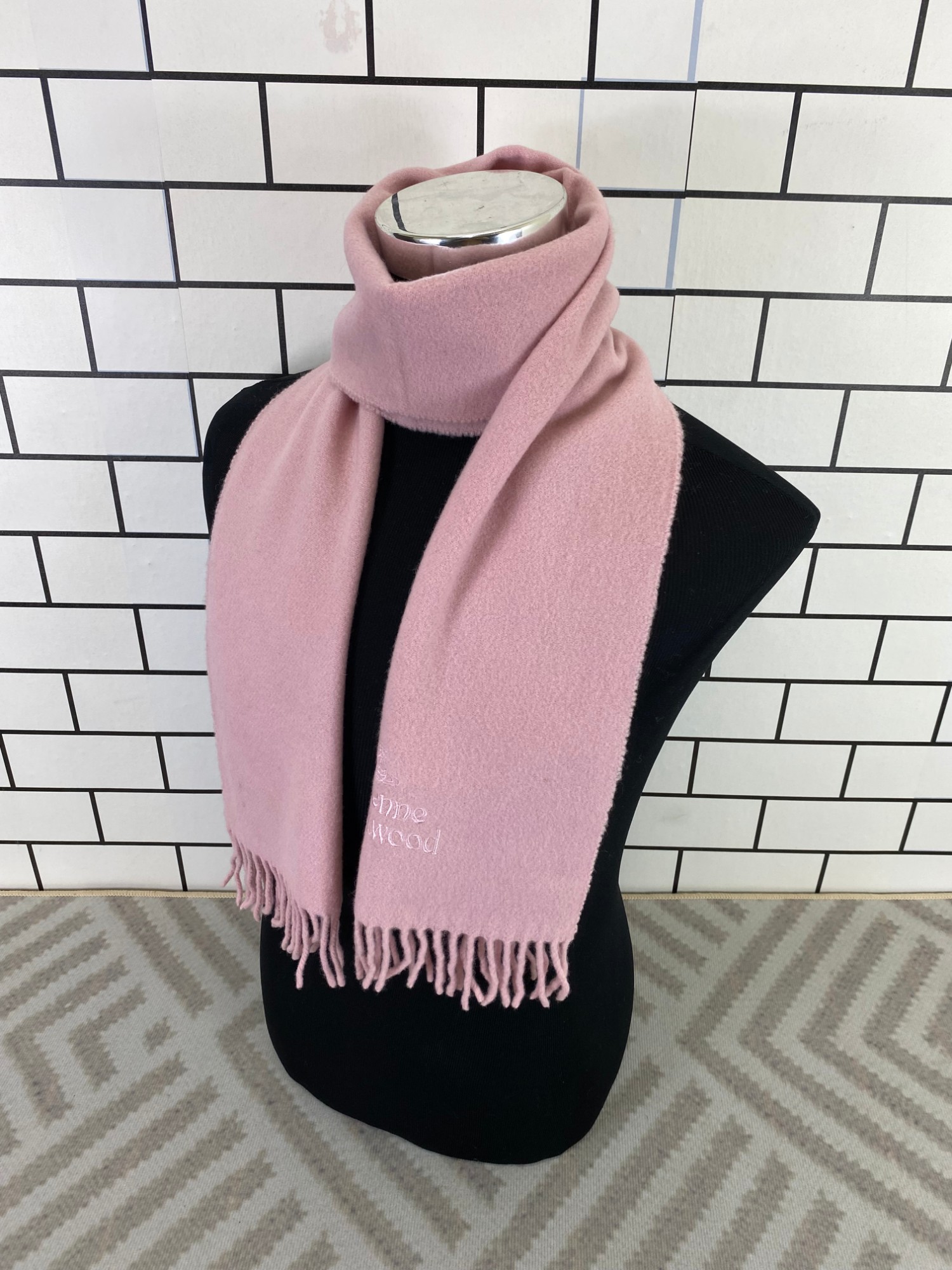 小物 Vivienne Westwood Cashmere Muffler VIVIENNE WESTWOOD Cashmere Scarf Muffler Vivienne Westwood