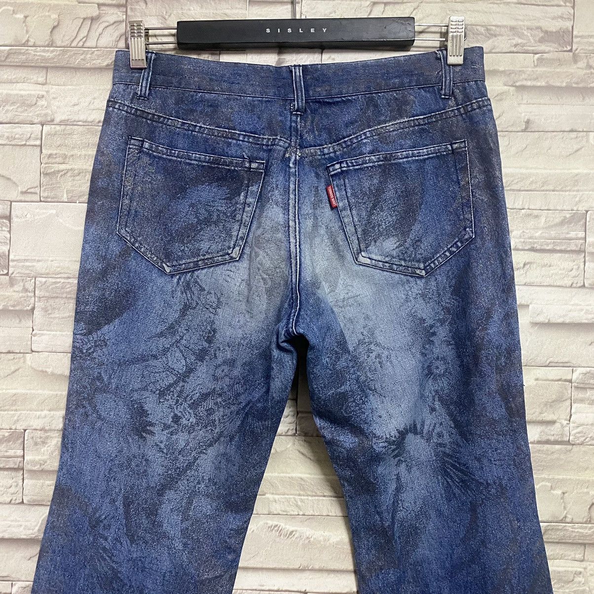 Japanese Brand - Tornado Mart Denim Flare Jeans Painted - 12