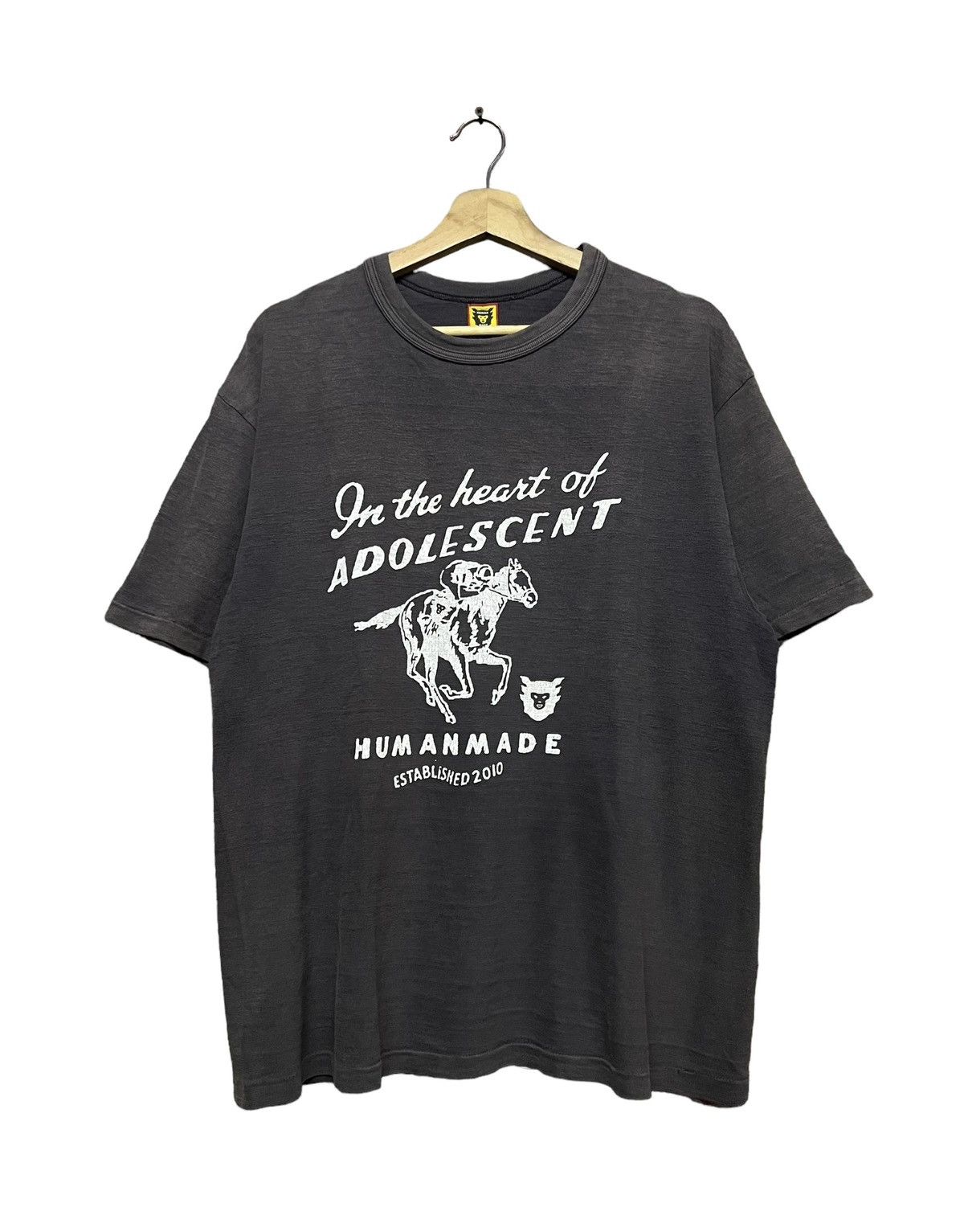 Human Made IN THE ADOLEDCENT Subfaded Loopwheel Tee - 2