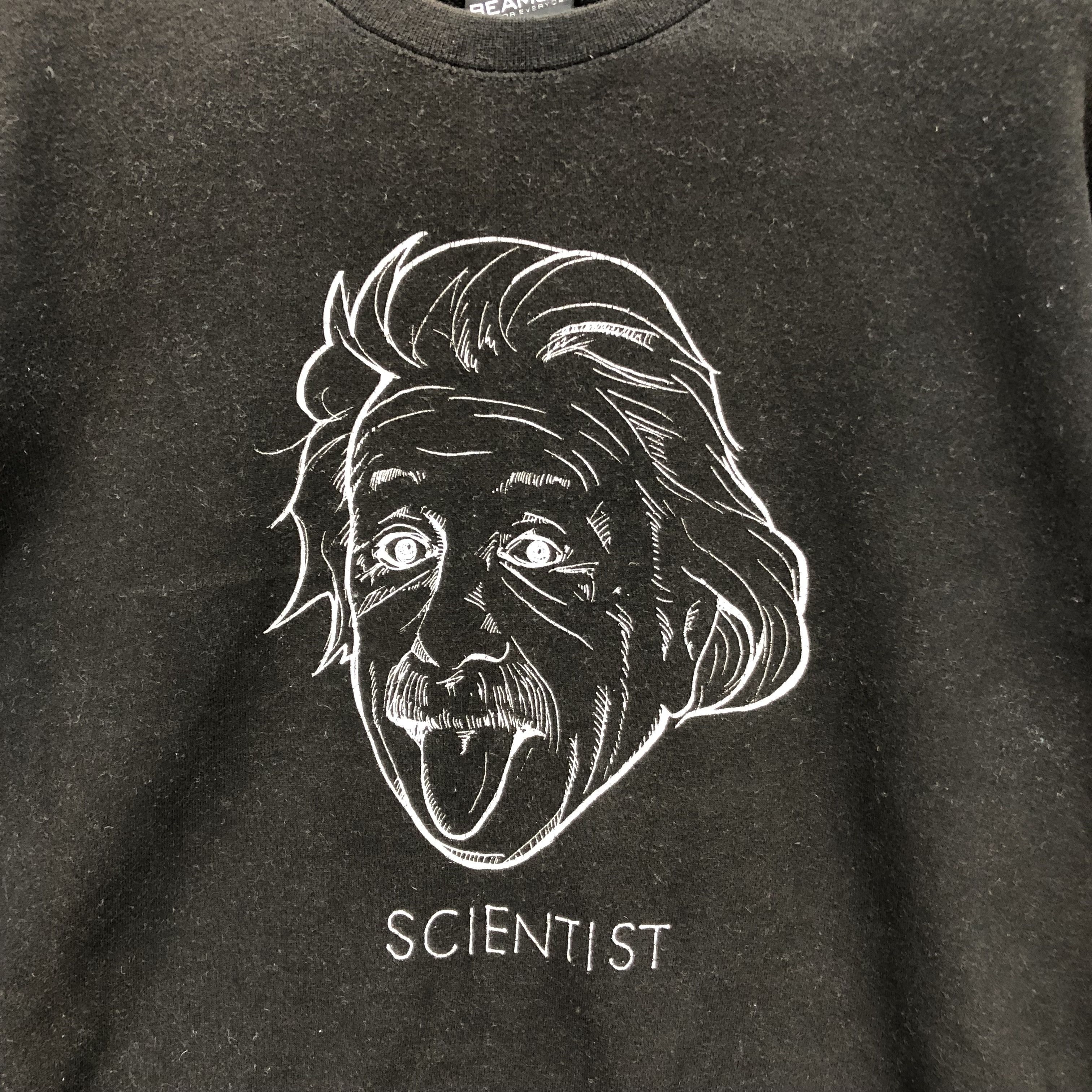 Beams Albert Einstein Theory Of Relativity Sweater #1060-43 - 3