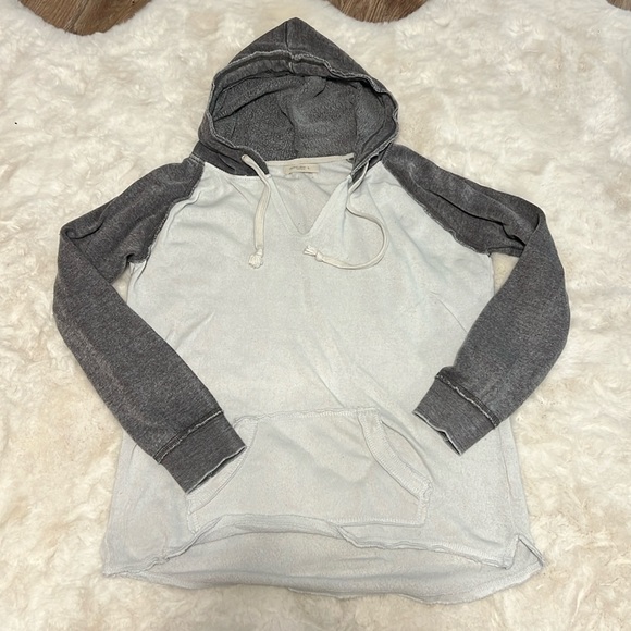 Ocean Drive Burnout Fleece Colorblock Hoodie - 1