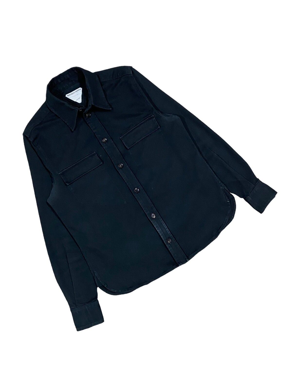 Authentic🔥Bottega Veneta Uniform Cotton Oxford Double Pocket - 9