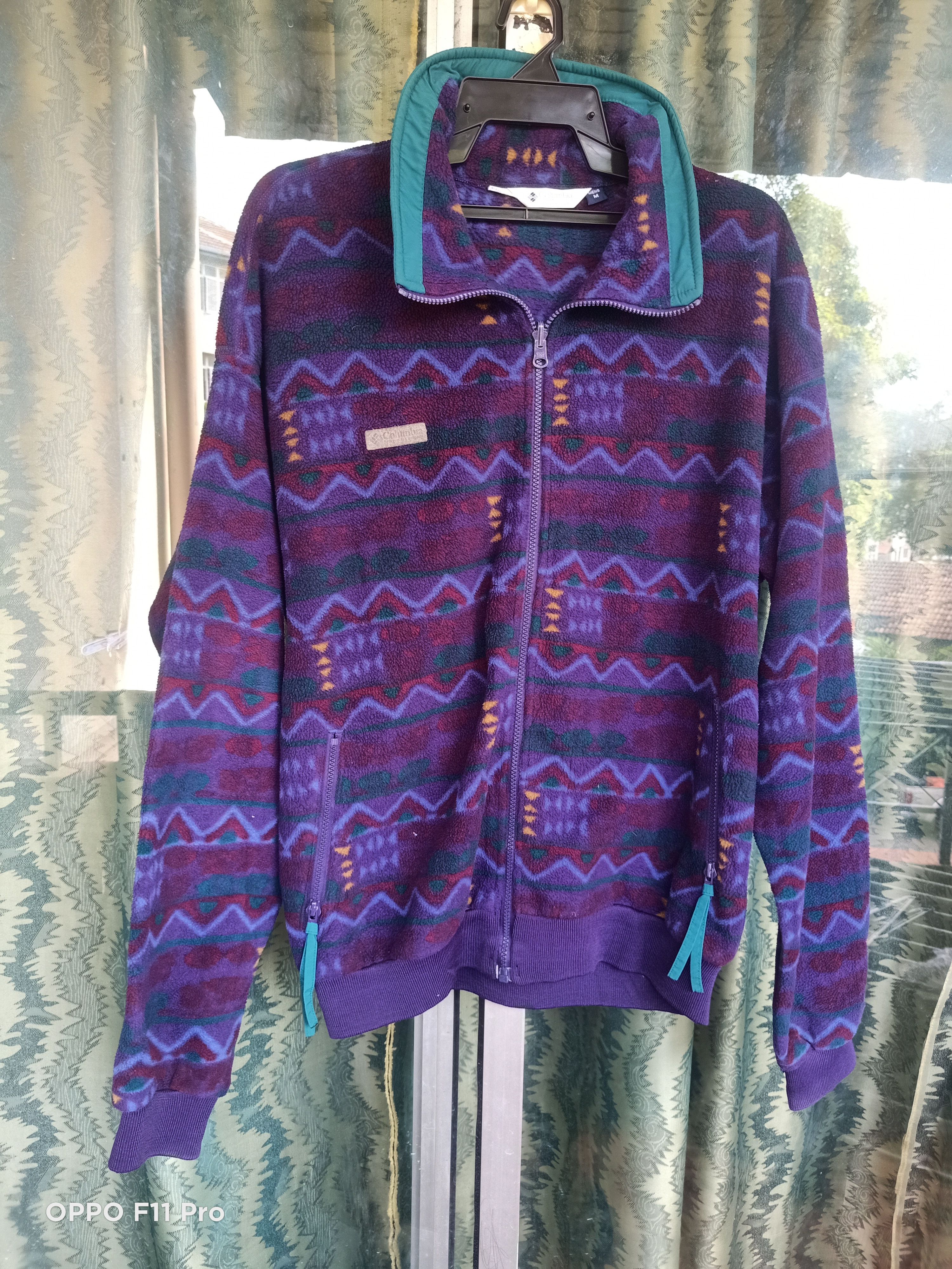 Iconic Vintage Columbia Funky navajo Fleece - 2