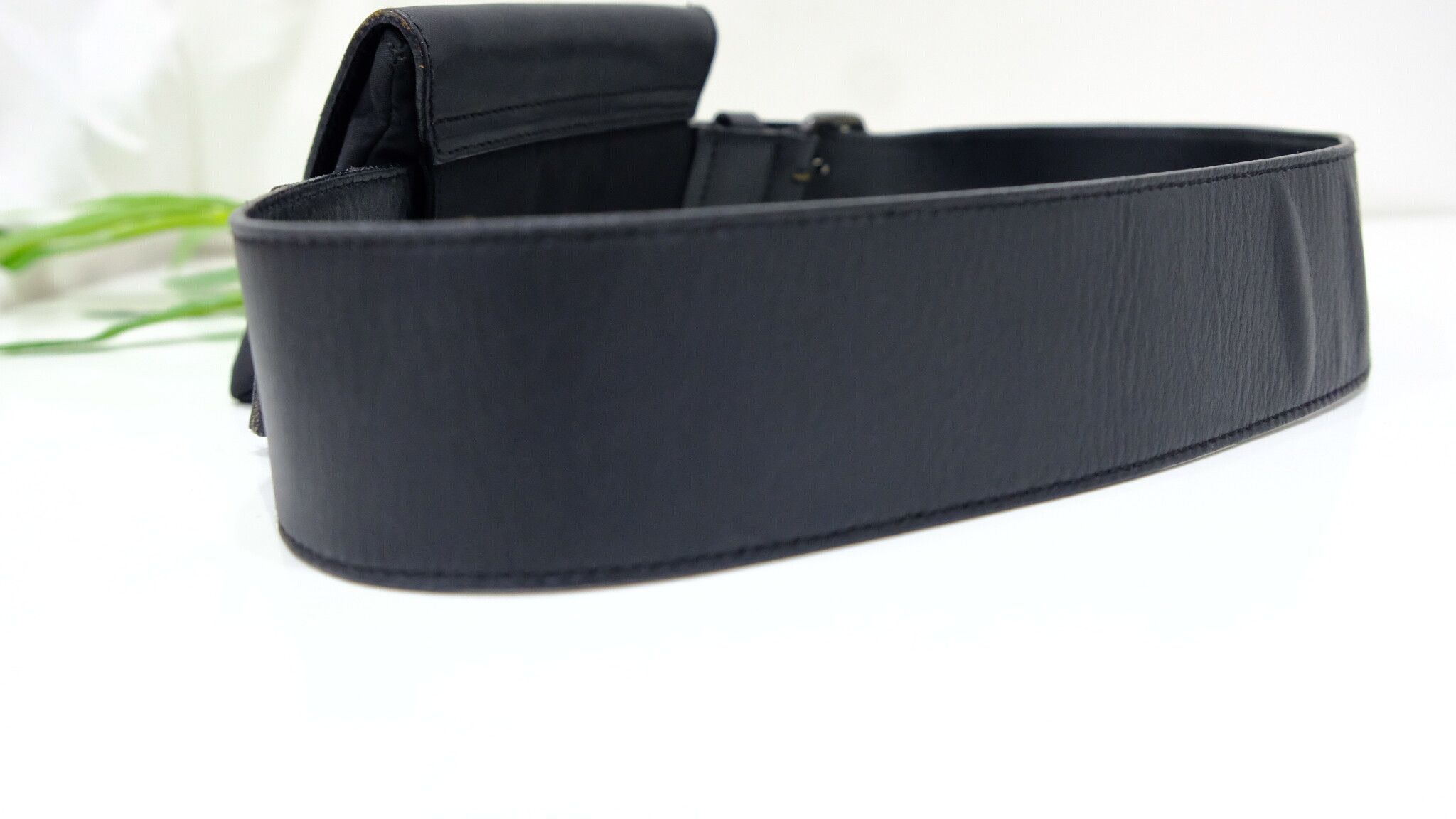 Black Prada belt waist bag pouch - 4
