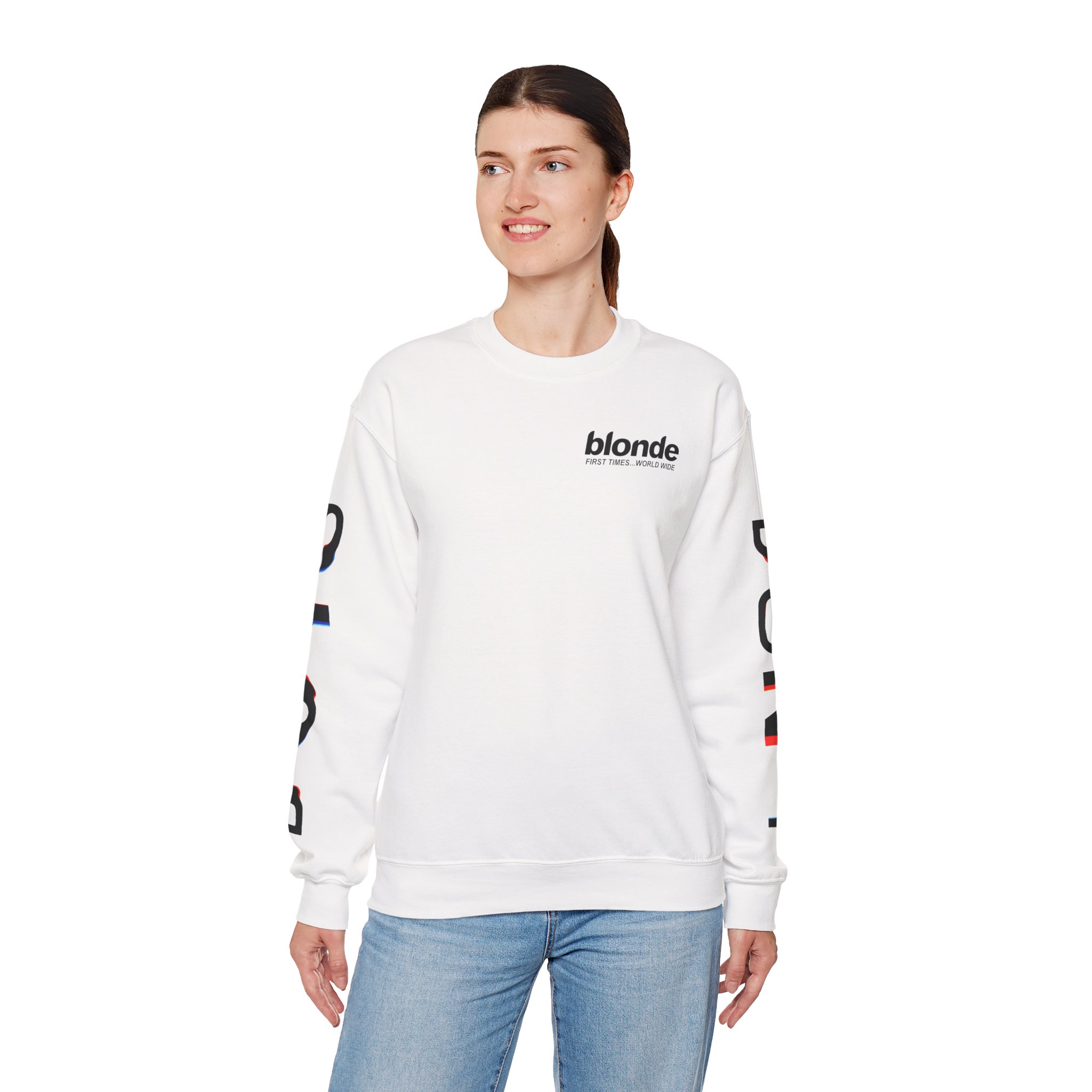 Rare 2016 Frank Ocean Unreleased Blonde promo Crewneck Sweatshirt - 5