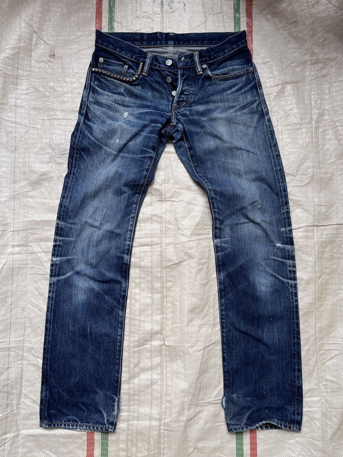Vintage - Redline Selvedge Hystoric Glamour Denim Jeans Distressed - 23