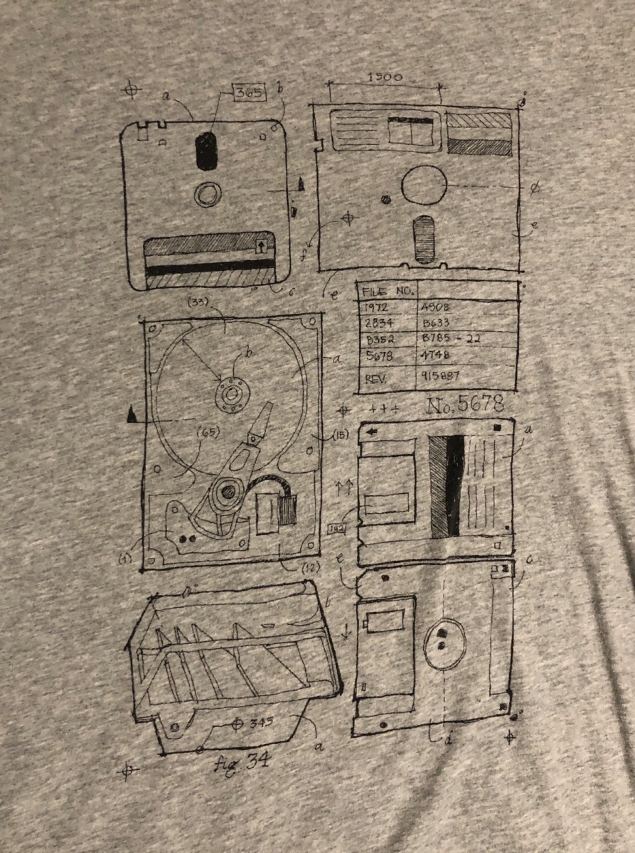 Vintage - Hard Drive Shirt - 2