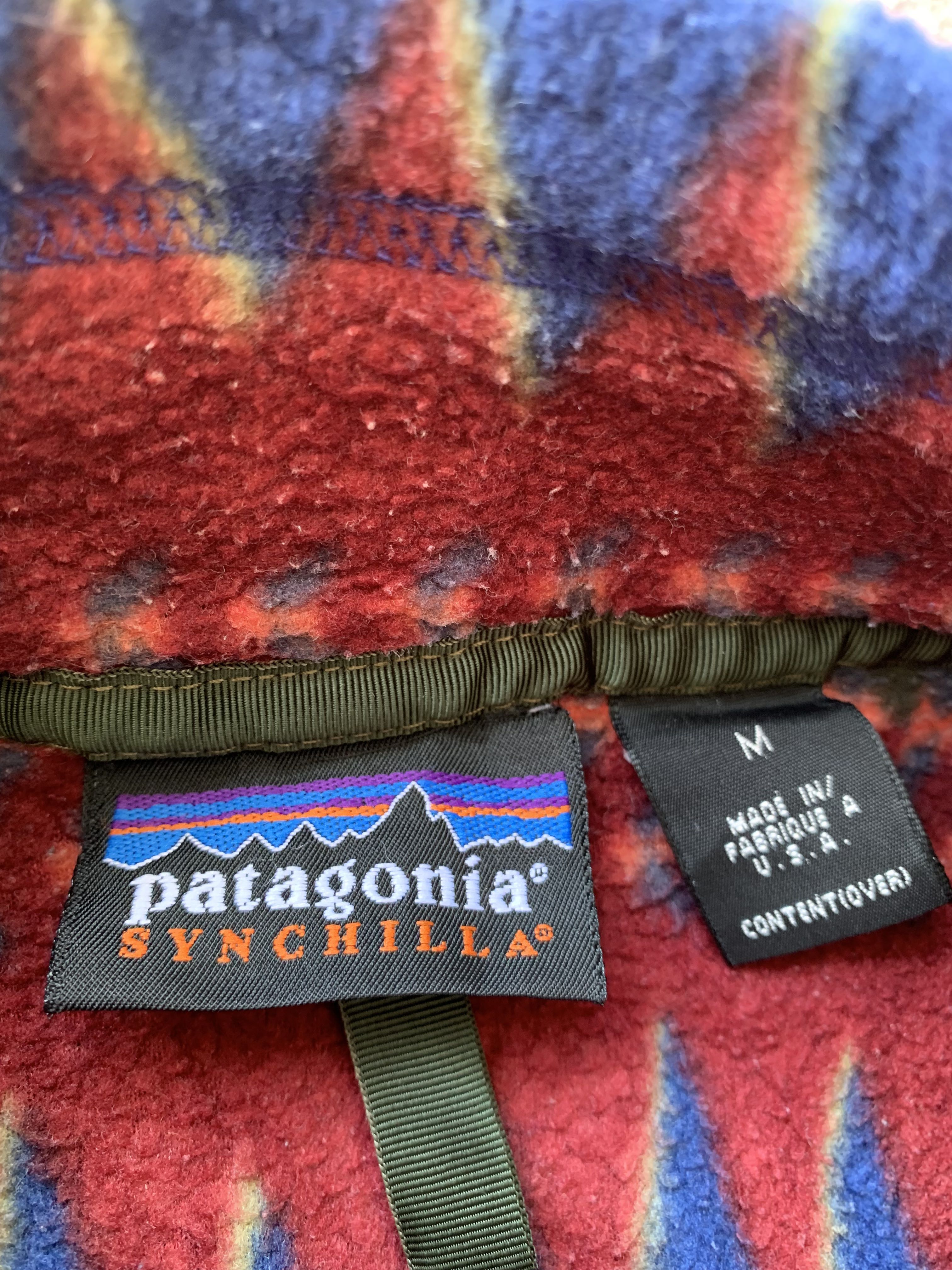 🔥VTG 1996 PATAGONIA SYINCHILLA MINNEHAHA FLAME NATIVE  - 2