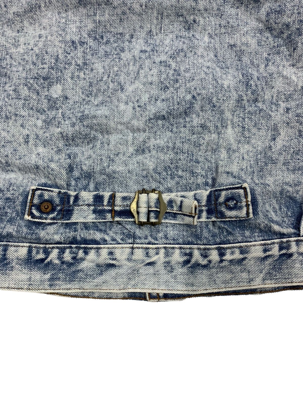 🔥RARE VTG LEVIS BIG E TYPE 1 SELVEDGE BUCKLE BACK TRUCKERS - 10