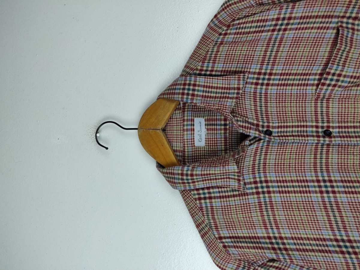 Japanese Brand -  Final Drop! Karl Sumis Checked Button Up Shirt - 2