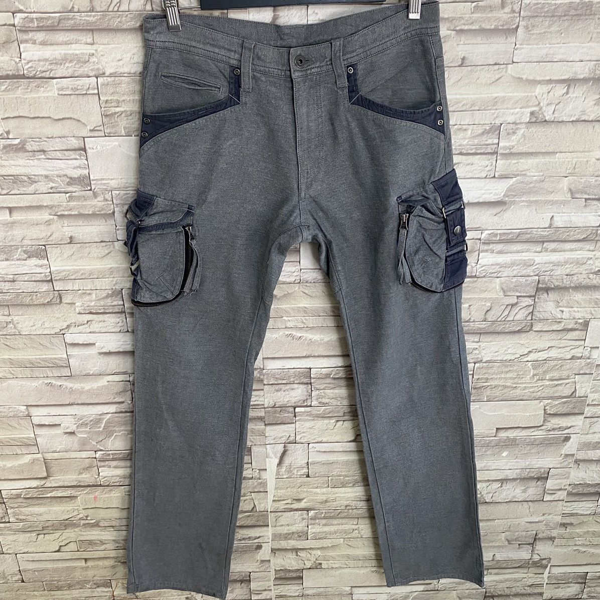 Le Grande Bleu (L.G.B.) - Japanese Brand DIFFERENCE RUPERT Cargo Pants - 3