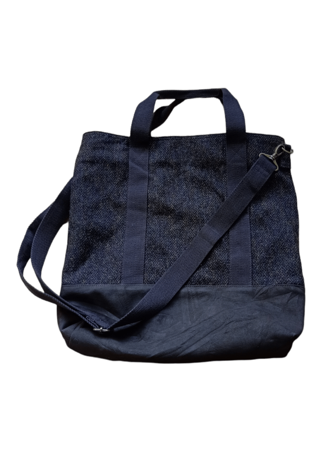 Harris Tweed X Chester Barrie Woven Wool sling bag - 6