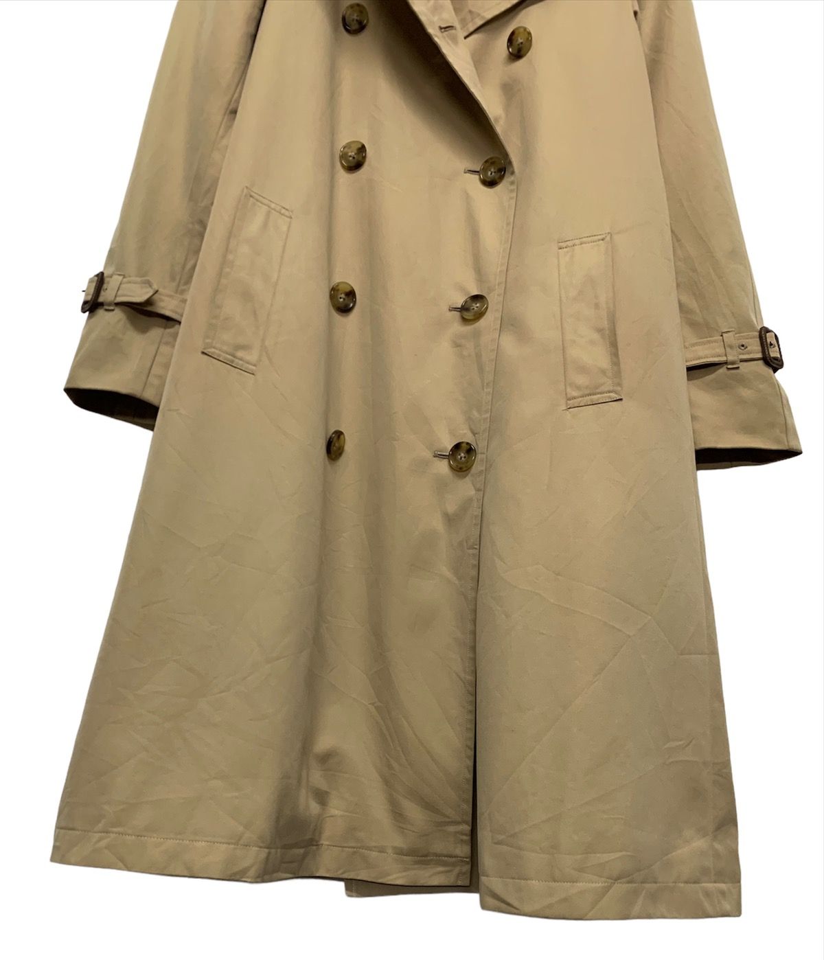 United Arrows Tokyo Trench Double Lining Coat Long Jacket - 7